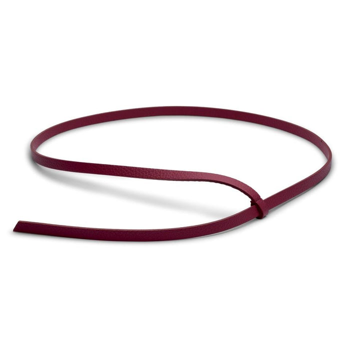 Infinito - Lili Waist Belt Leather - Bordeaux