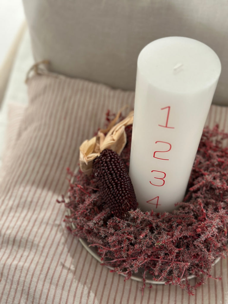 Kunstindustrien - Adventslys 7 cm - flere farver