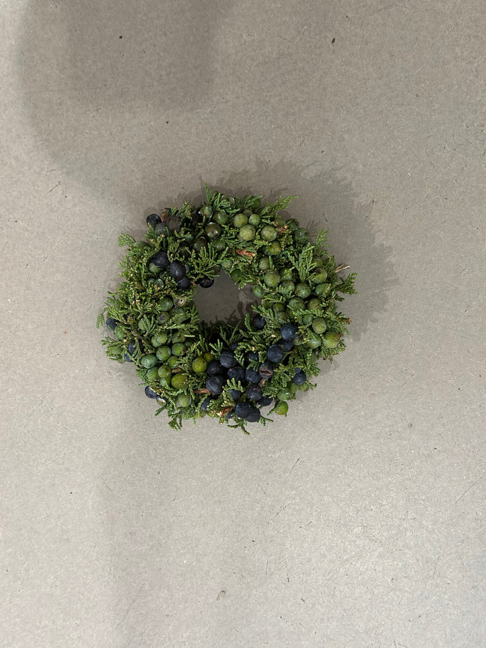 Krans af bærthuja - 15cm
