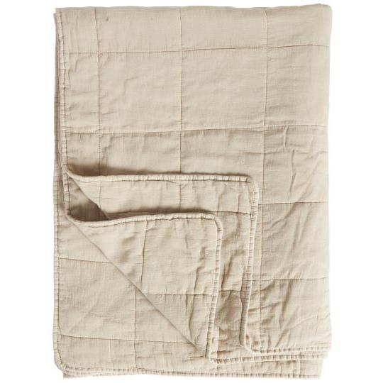 Quiltet Plaid - Natur