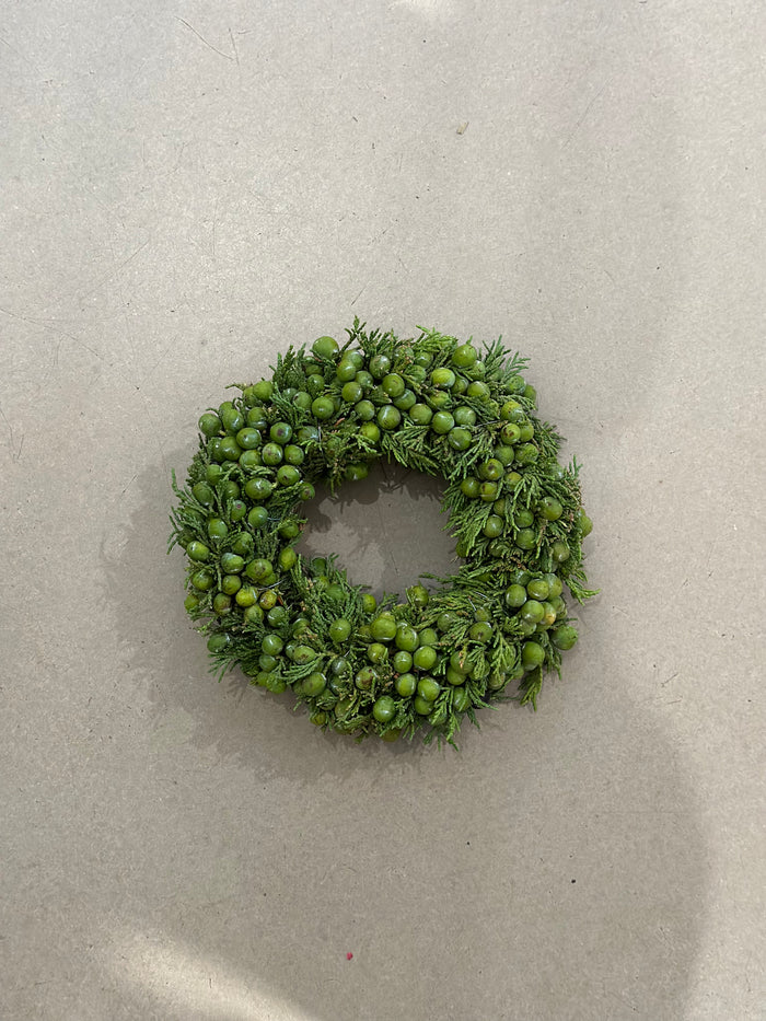 Krans af bærthuja - 18 cm