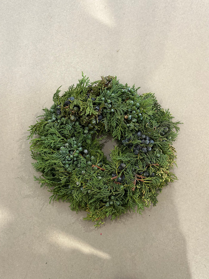 Krans af Bærthuja - 27cm