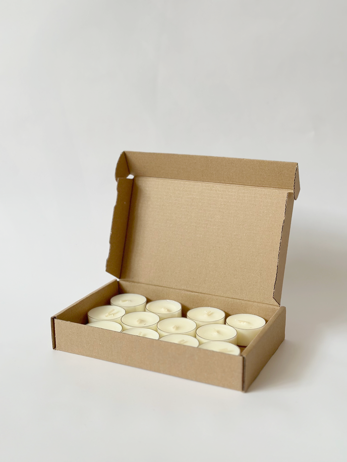 Åbenlys - Små Fyrfadslys - 12 stk