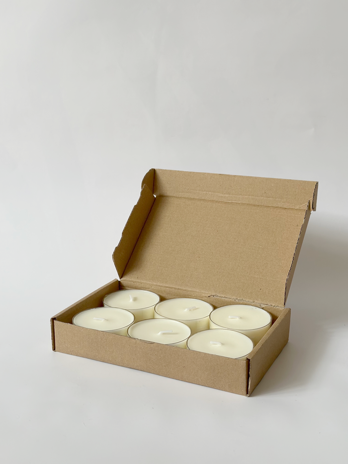 Åbenlys - Store Fyrfadslys - 6 stk