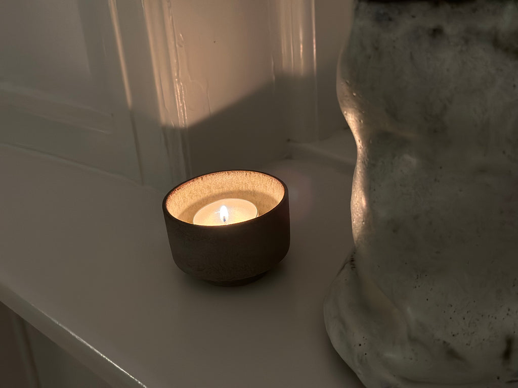 Åbenlys - Små Fyrfadslys - 12 stk