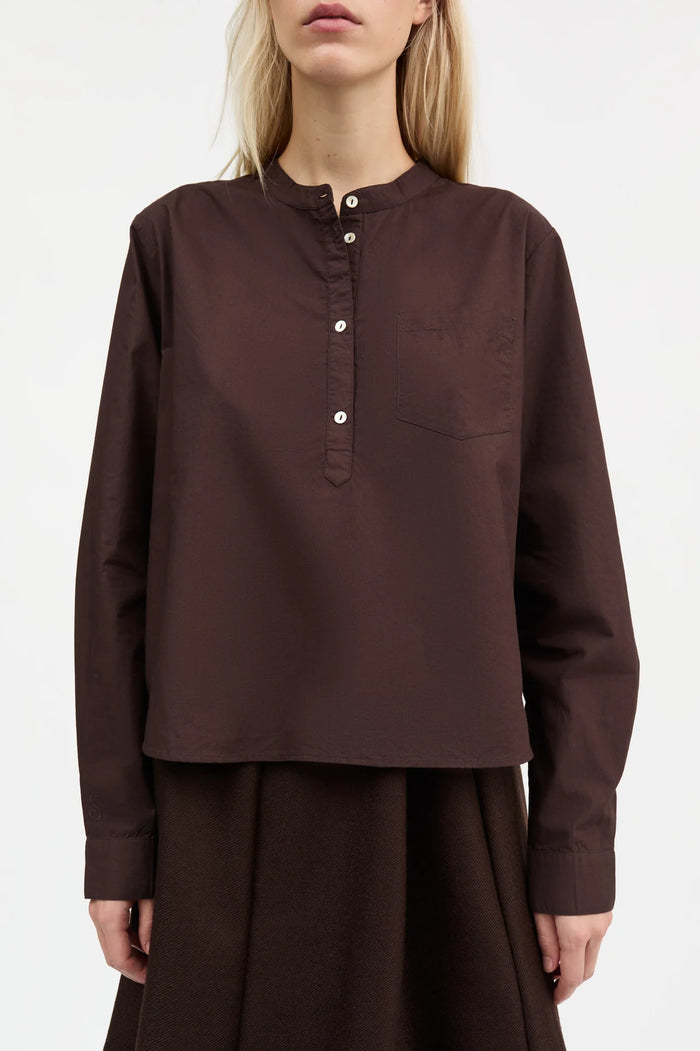 Skall Studio - Agnes Shirt - Dark Brown