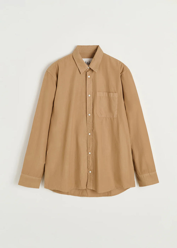 Aiayu - Classic Shirt - Dark Fawn