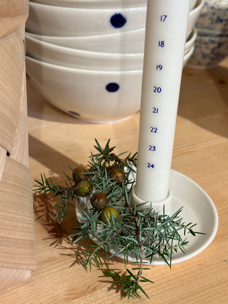 Anne Black - Tilt Candle Holder - Hvid