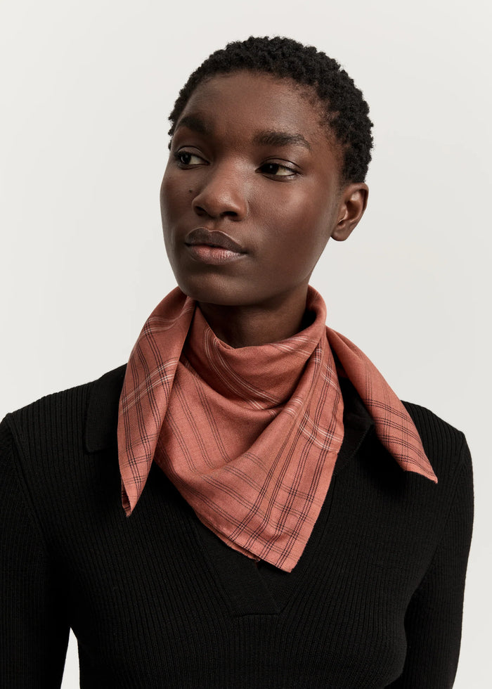 Aiayu - Dewdrop Scarf - Mix Rust
