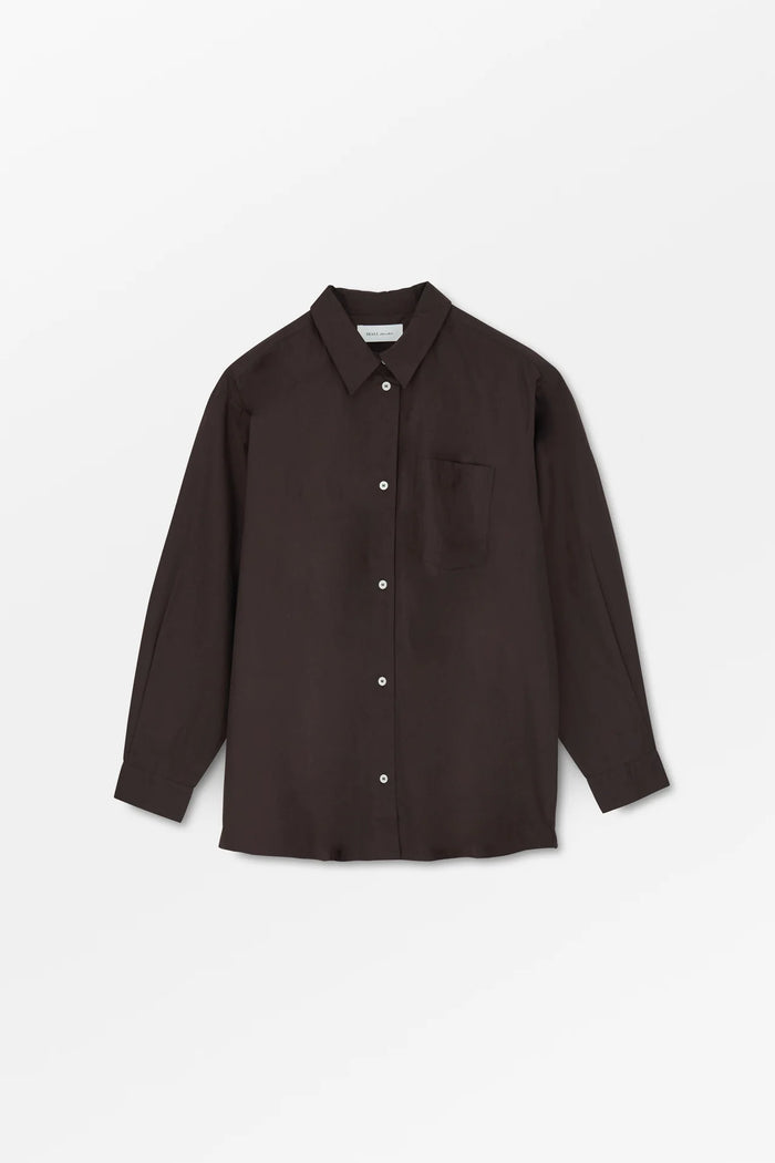 Skall Studio - Edgar Shirt - Dark Brown