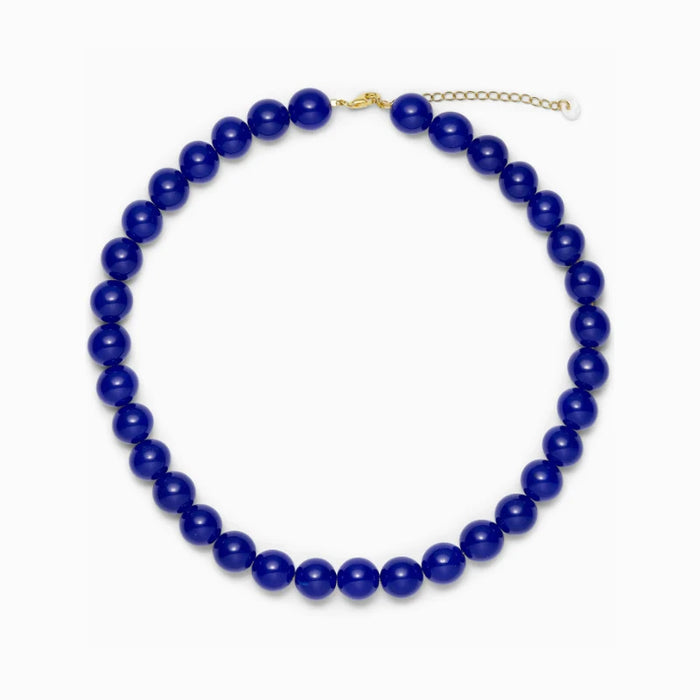 Faro Lapis Lazuli - Krystal Halskæde