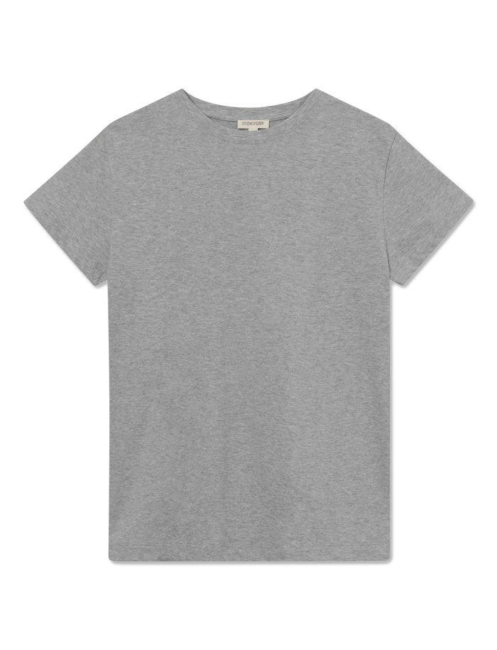 Studio Feder - Freya T-shirt - Grey Melange
