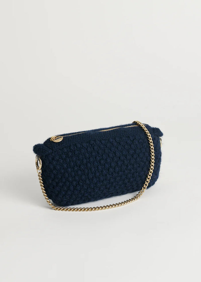 Aiayu - Helen Chain Classic Bag - Navy