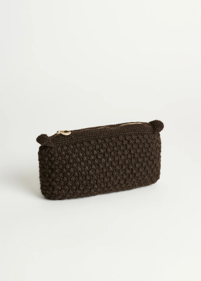 Aiayu - Helen Classic Clutch - Dark Brown
