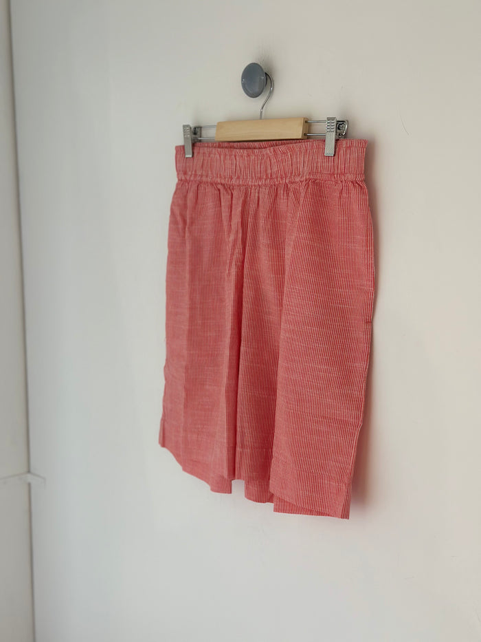Frau - Sydney Shorts - Hot Coral Stripe