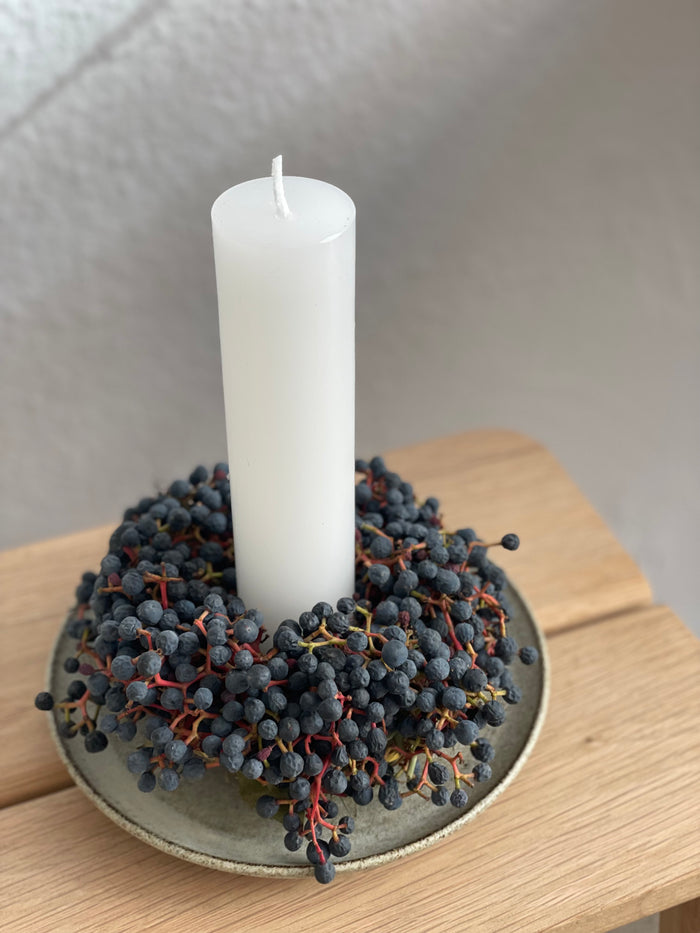 Sort Krans - Ø14 cm