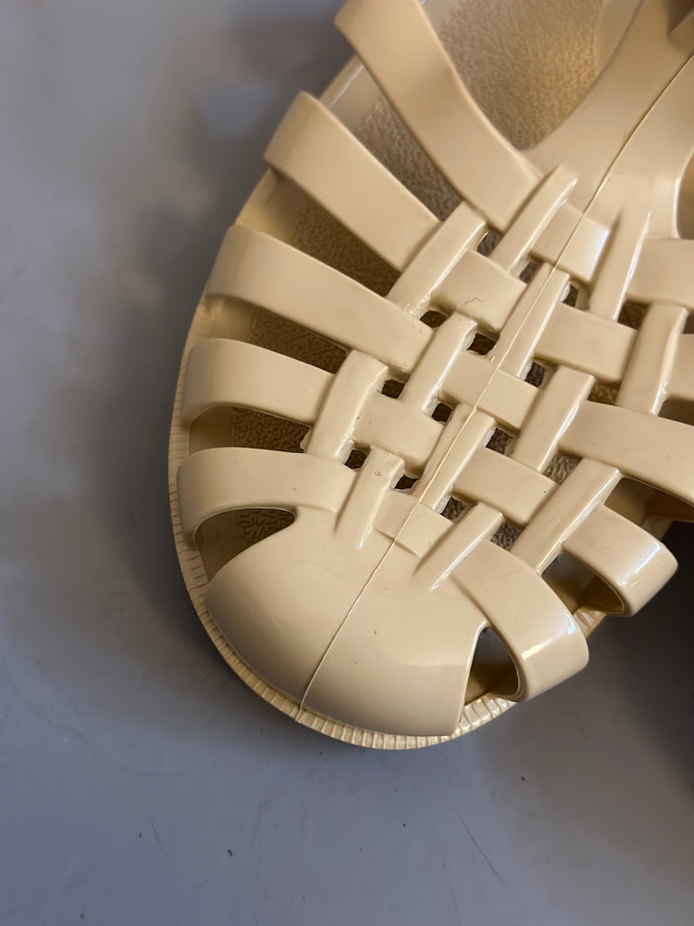 Sandaler af Gummi - Lys Gul