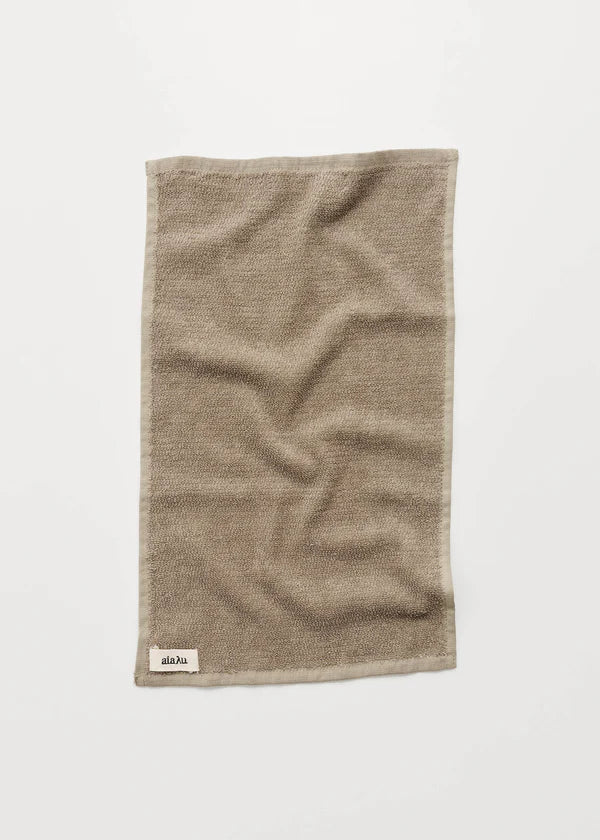 Aiayu - Linen Guest Towel - 30x50 - Earth