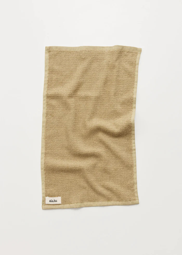 Aiayu - Linen Guest Towel - 30x50 - Saffron