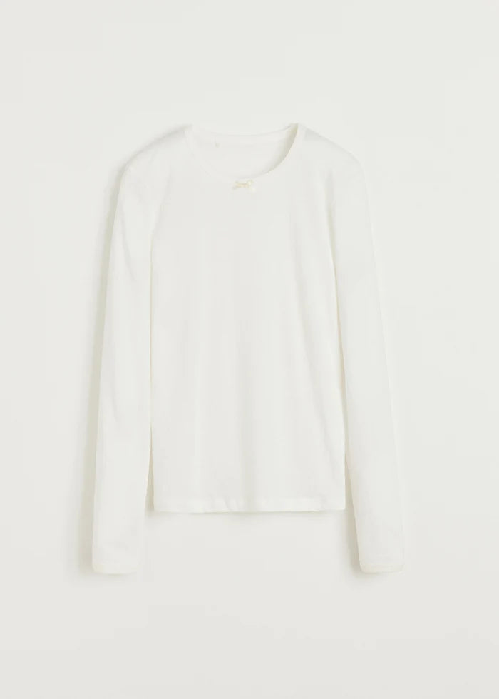 Aiayu - Messhu Long Sleeve - Pure Ecru