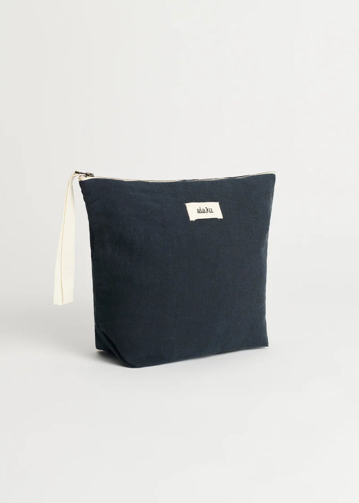 Aiayu - Pouch Linen - Navy