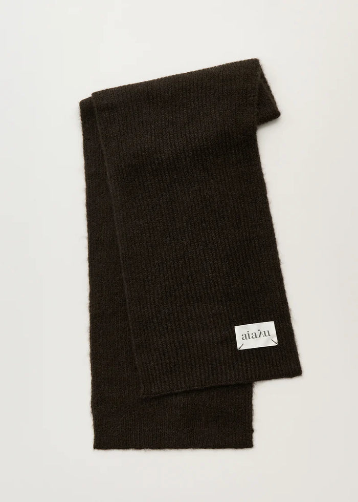 Aiayu - William Scarf - Pure Chocolate