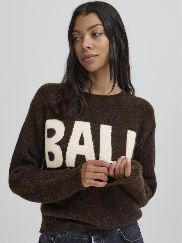 Ball - Bastacy Rib Logo Pullover - Coffee Bean