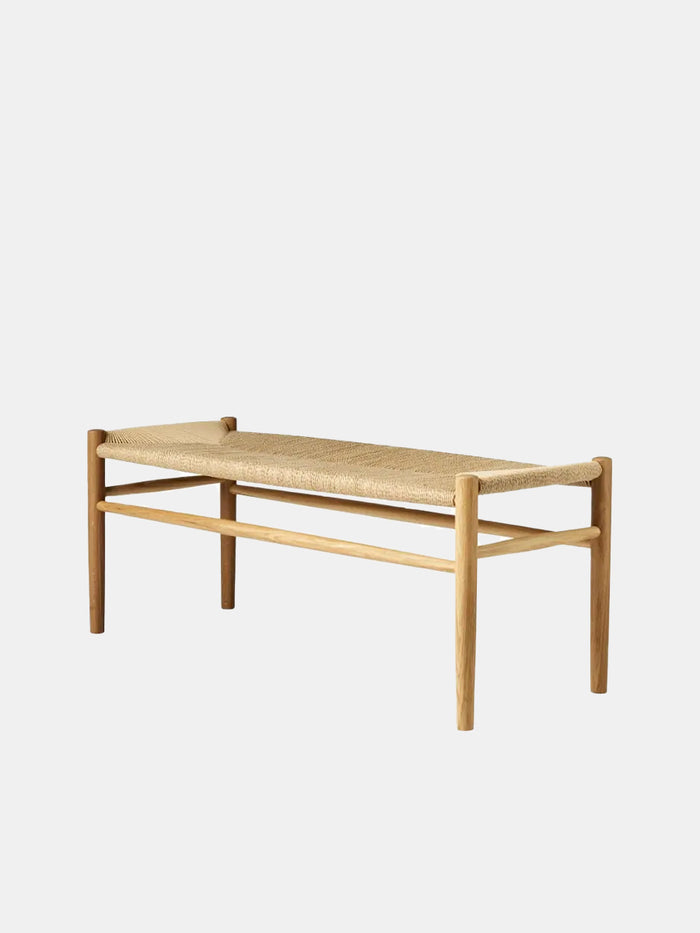 FDB møbler - J83B Bænk - Eg/Natur