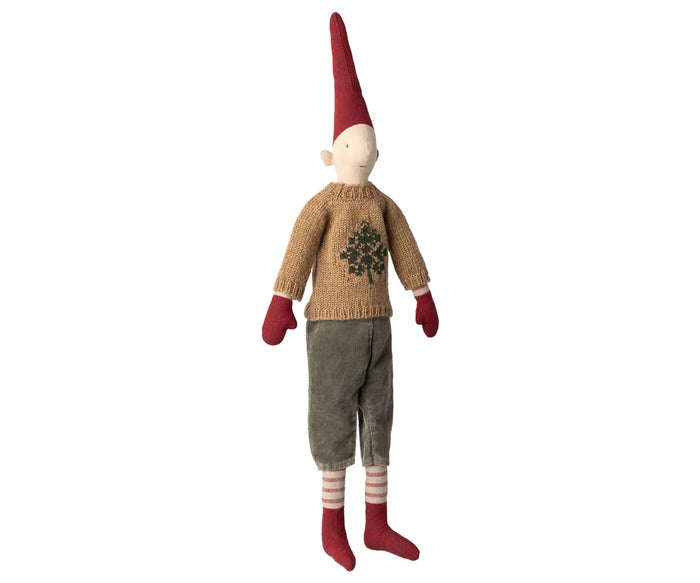 Maileg - Nisse Str. 3 - Dreng m. Strik