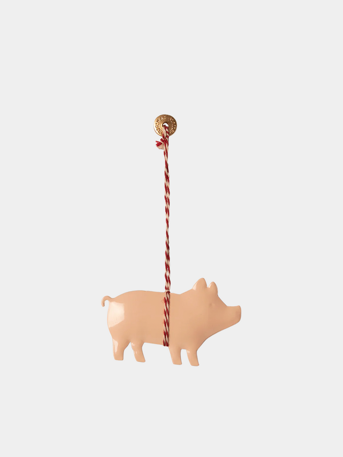 Maileg - Metalophæng Gris - Rosa