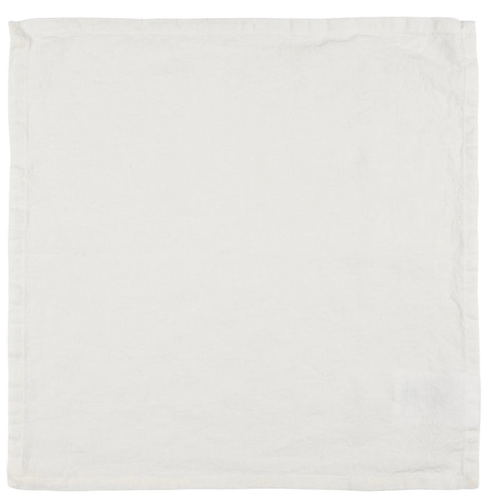 Stofserviet af hør - ecru