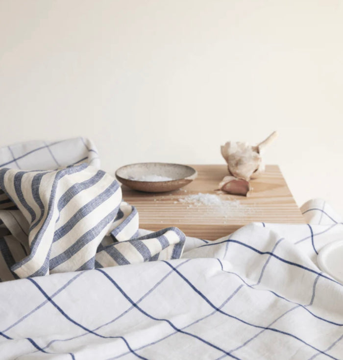 Studio Feder - Kori table cloth - colonial blue