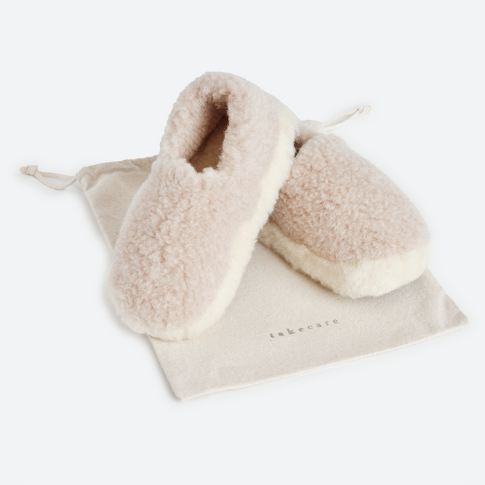 Take Care - Slippers - Taupe