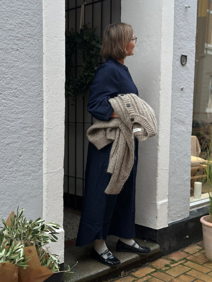 Frau - Madrid Denim Dress - Dark Blue Denim