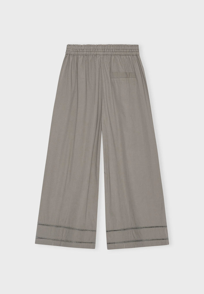 Moshi Moshi Mind - Storie Pants Poplin - Sea Gray