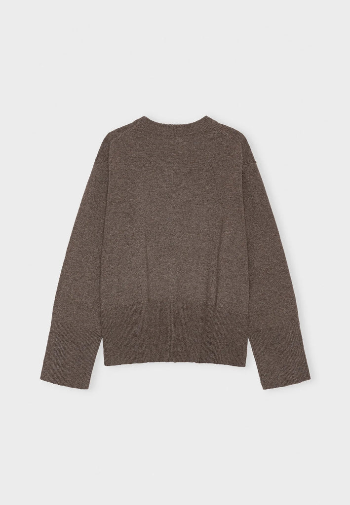 Moshi Moshi Mind - Vega Knit Merino - Brown Melange