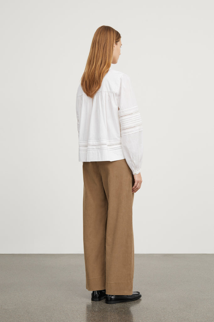 Skall Studio - Bianco Blouse - Optic White
