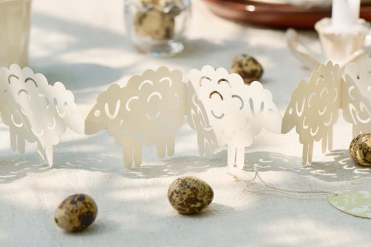 Papirklip - Påskelam