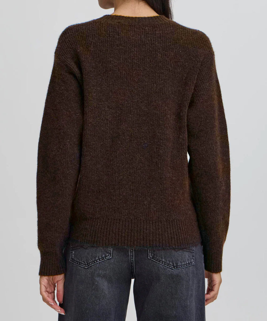Ball - Bastacy Rib Logo Pullover - Coffee Bean