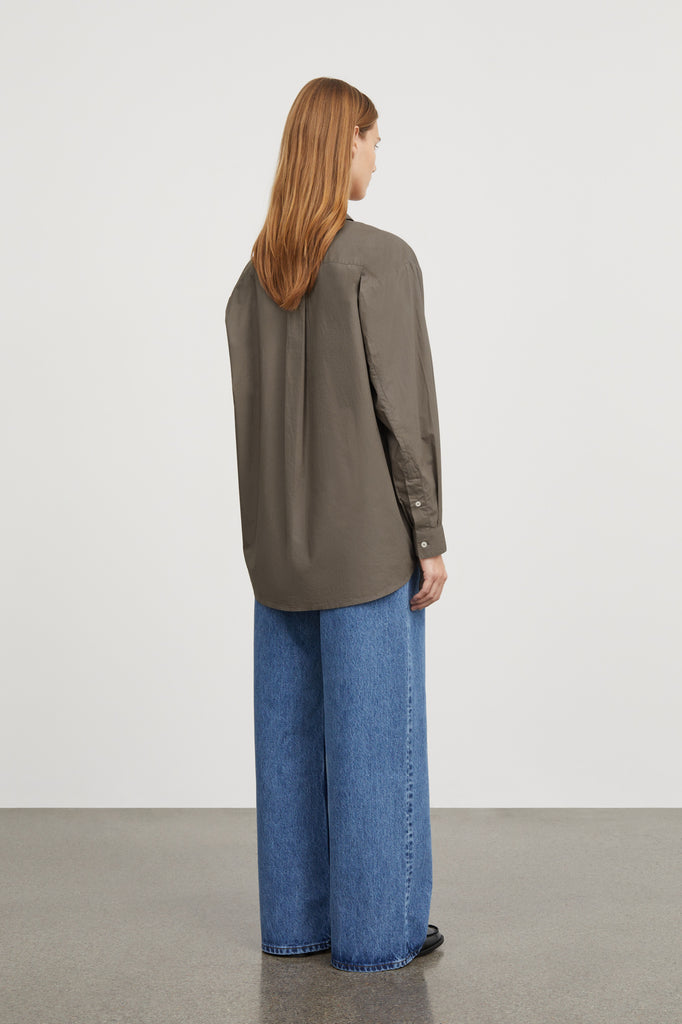 Skall Studio - Edgar Shirt - Cold Brown