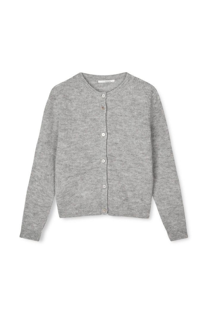 Sibin Linnebjerg - Deby Cardigan - Light Melange Grey
