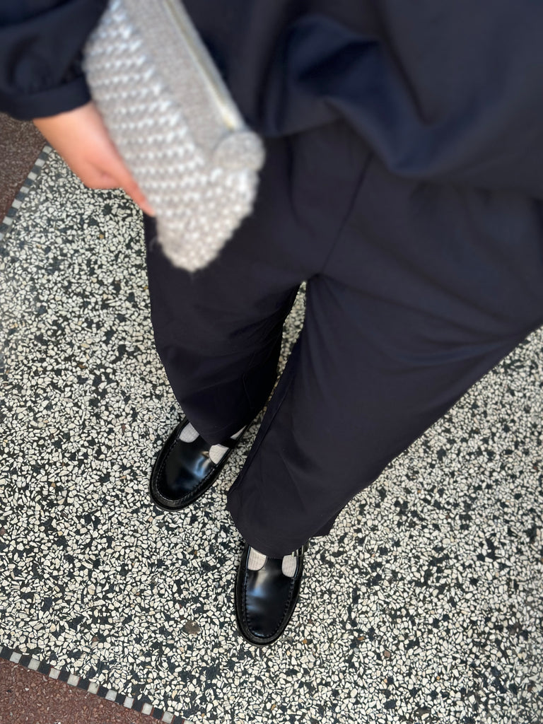 Frau - Melbourne Wool Ankle Pant - Dark Navy