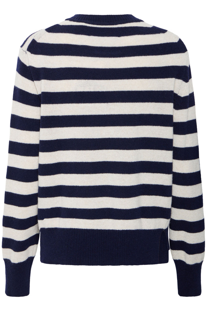 Ball - Batardelli Crewneck - Skycaphain W. Birch Strip