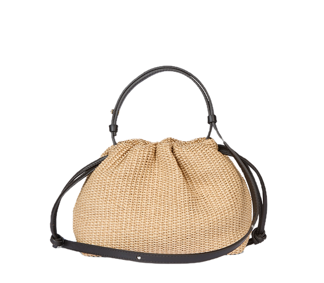 Infinito - Eva Bag - Testa Moro / Raffia