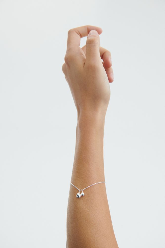 Pernille Corydon - Rain Bracelet - Sølv el. Forgyldt