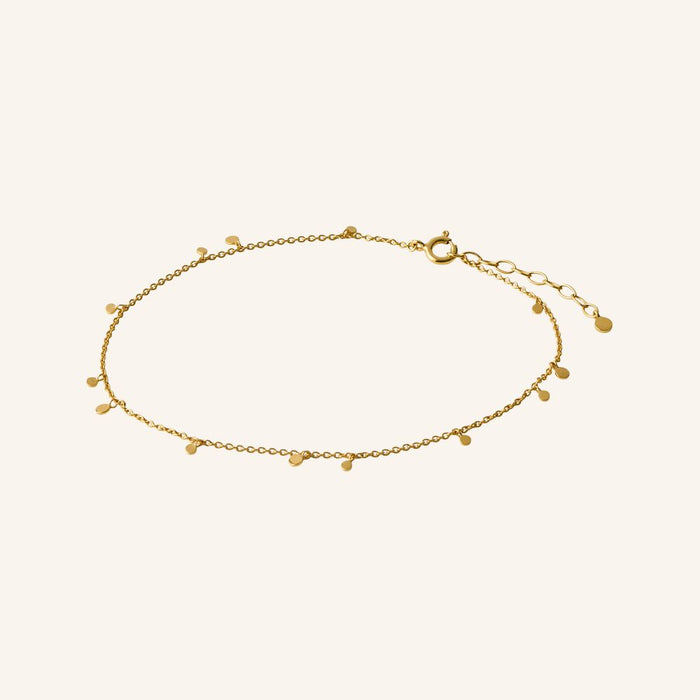 Pernille Corydon - Glow Anklet - Forgyldt