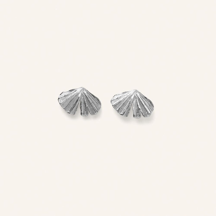 Pernille Corydon - Autumn Leaf Earsticks - Sølv