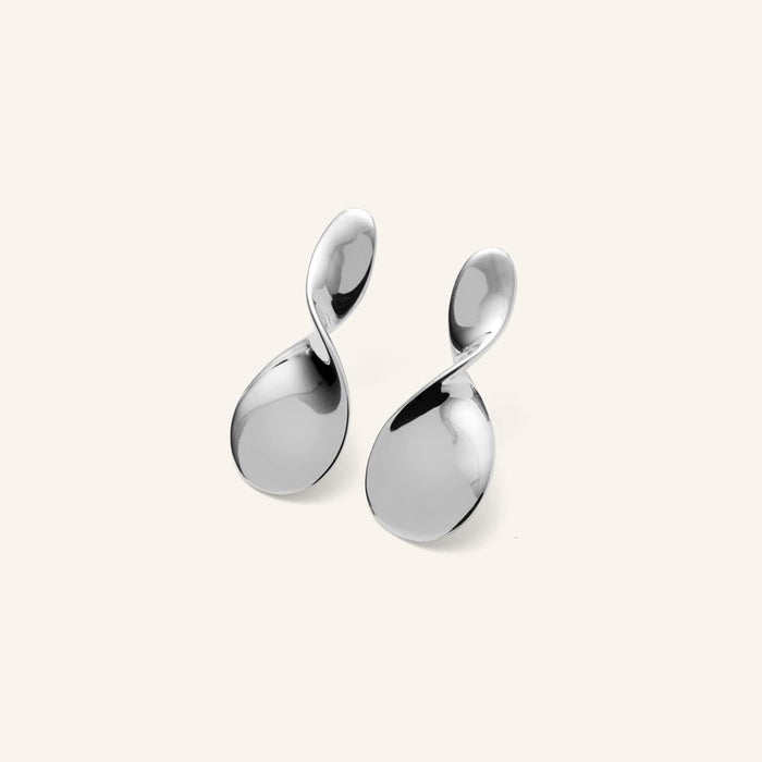 Pernille Corydon - Small La Pausa Earrings - Sølv