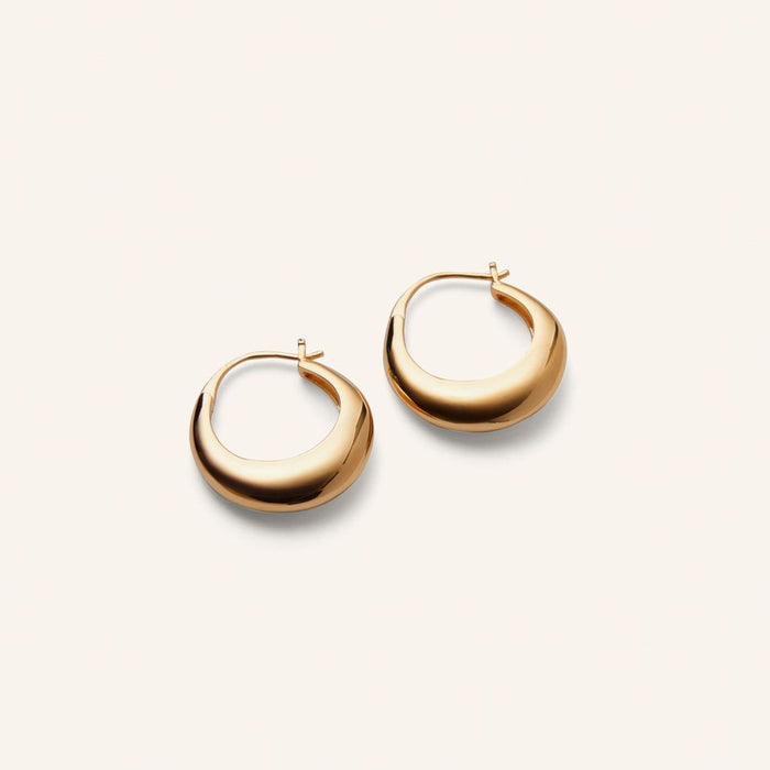 Pernille Corydon - Atlas Earrings - Forgyldt