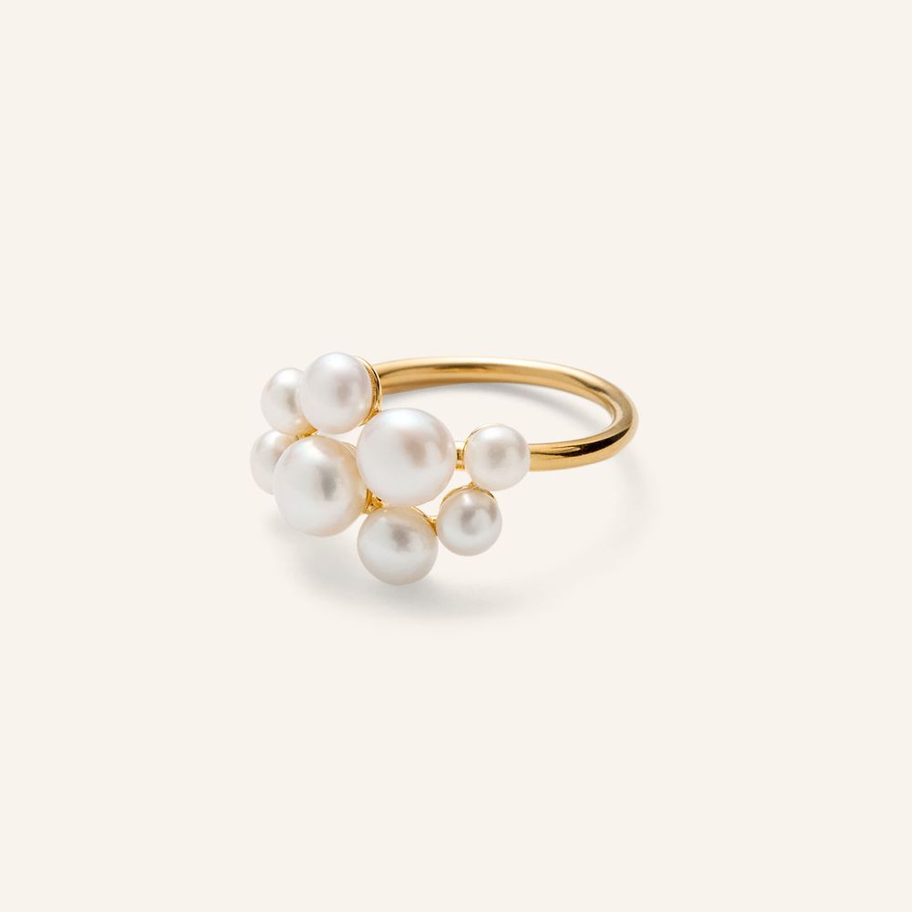 Pernille Corydon - Blossom Ring - Forgyldt